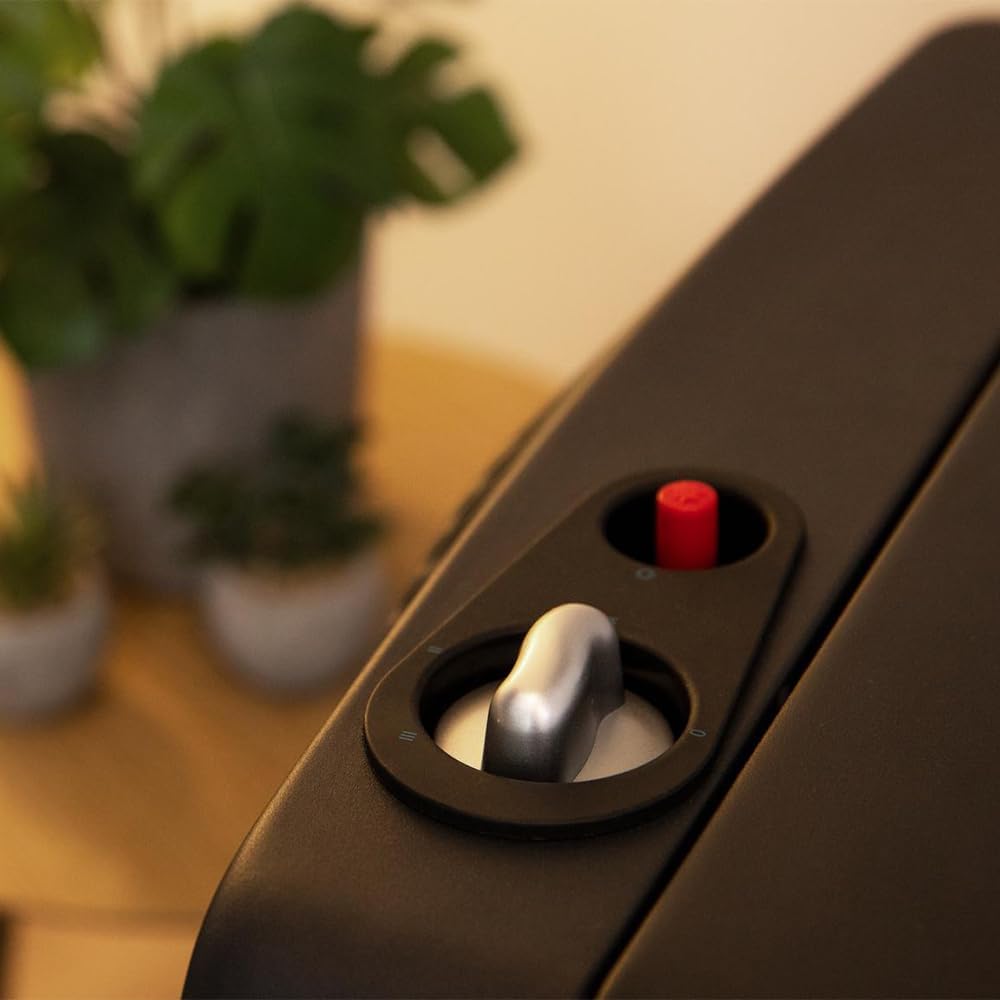 Cecotec Ready Warm 4200 Slim Fold Butane Gas Heater 4200W, 3 Power Levels, Triple Safety System, Gas Cylinders up to 15 kg, 4 Wheels