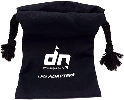 LPG GPL Lot d'adaptateurs de recharge pour bouteille de gaz M22 pour toutes les régions européennes ACME DISH EURONOZZLE BAYONET avec sac